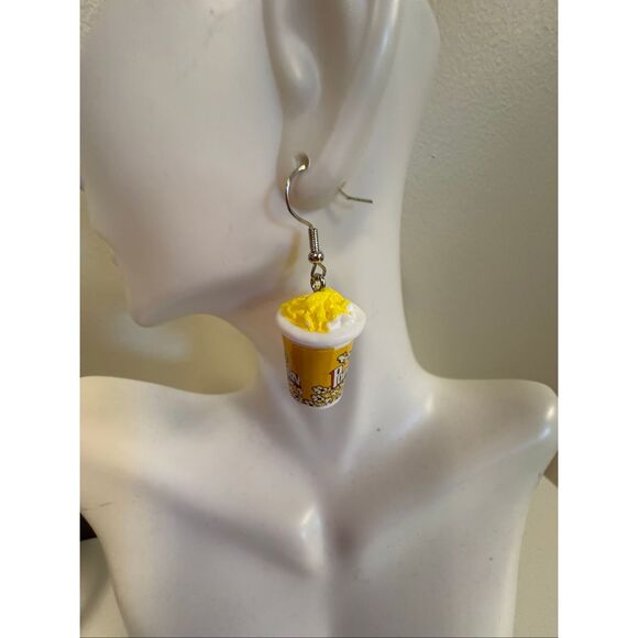 Popcorn Statement Earrings - Picture 3 of 3